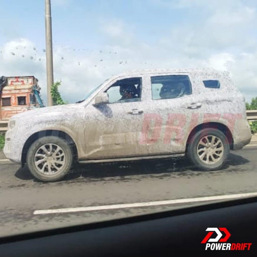 2022 mahindra scorpio side profile spy image