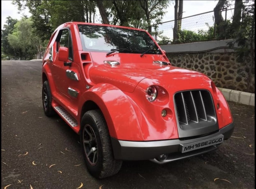 DC-Modified Mahindra Thar Front