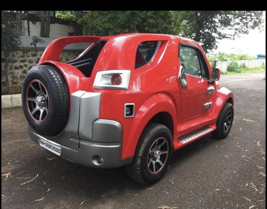 DC-Modified Mahindra Thar Rear