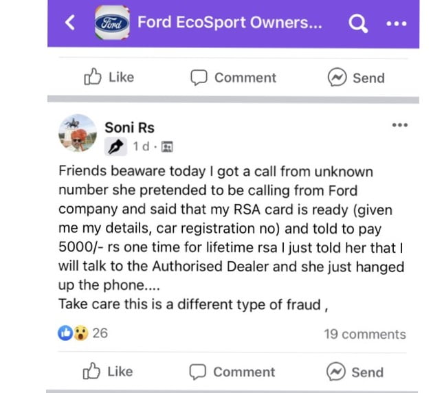 Ford Road Side Assistance