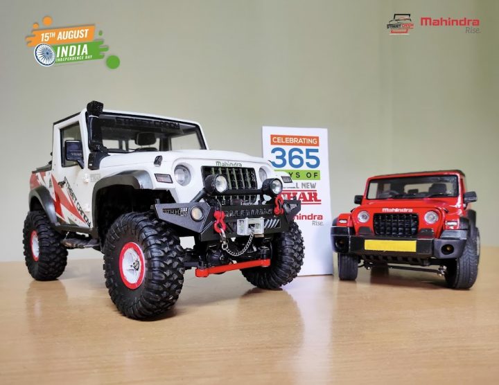 mahindra thar model toy car
