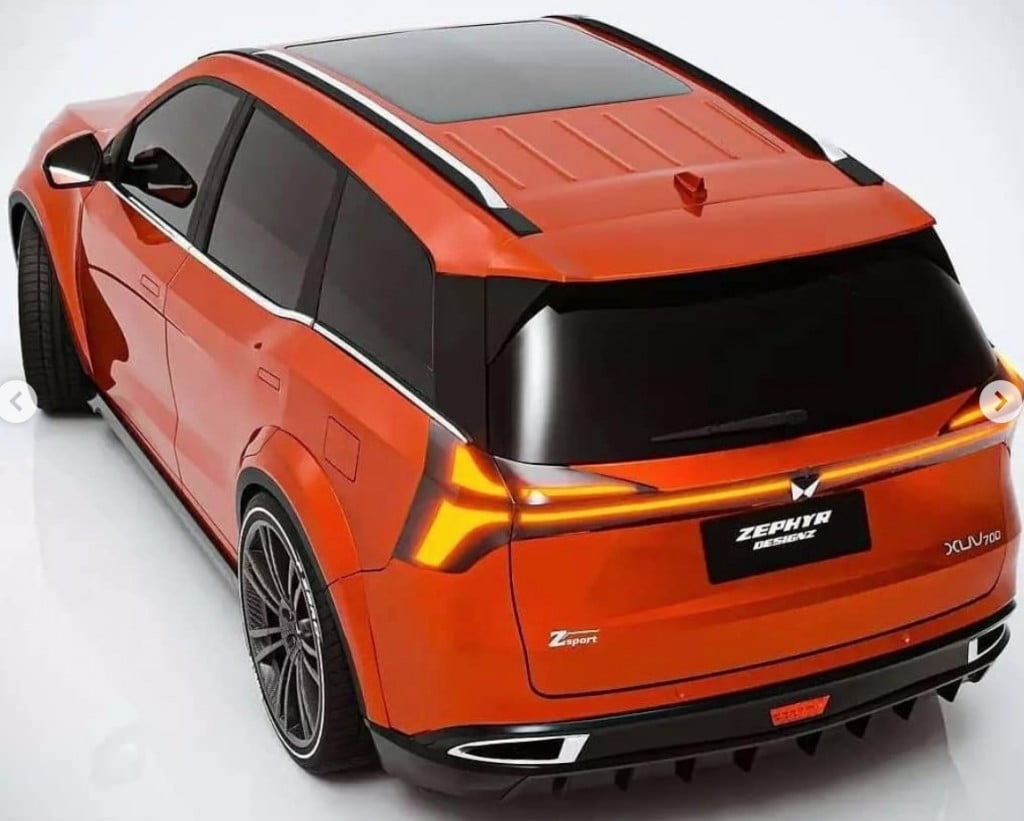 Modified Mahindra XUV700 Lowrider