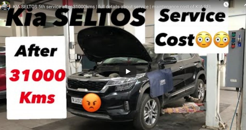 Kia Seltos Service Maintenance Cost