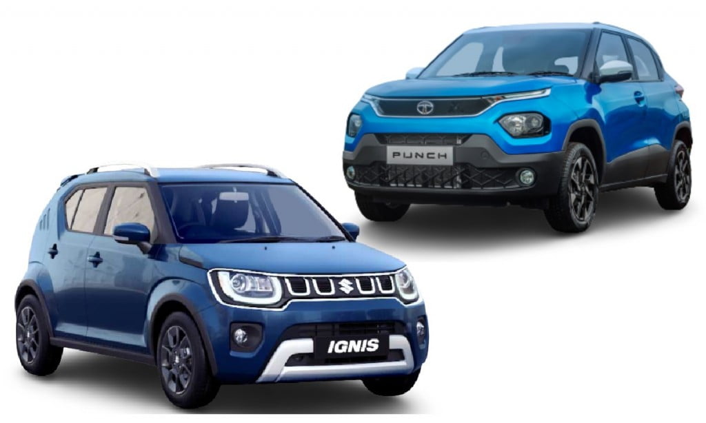 Tata Punch vs Maruti Ignis - Design Comparison