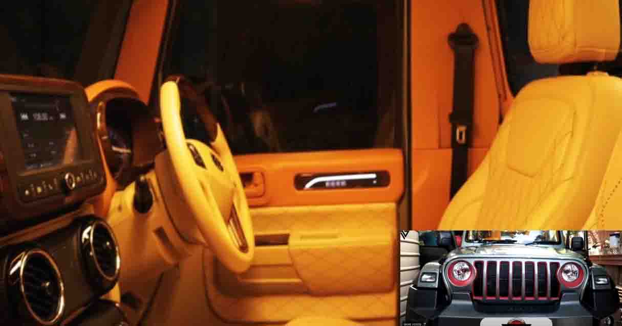 This Is The Best Mahindra Thar Interior Modification You'll Ever See!