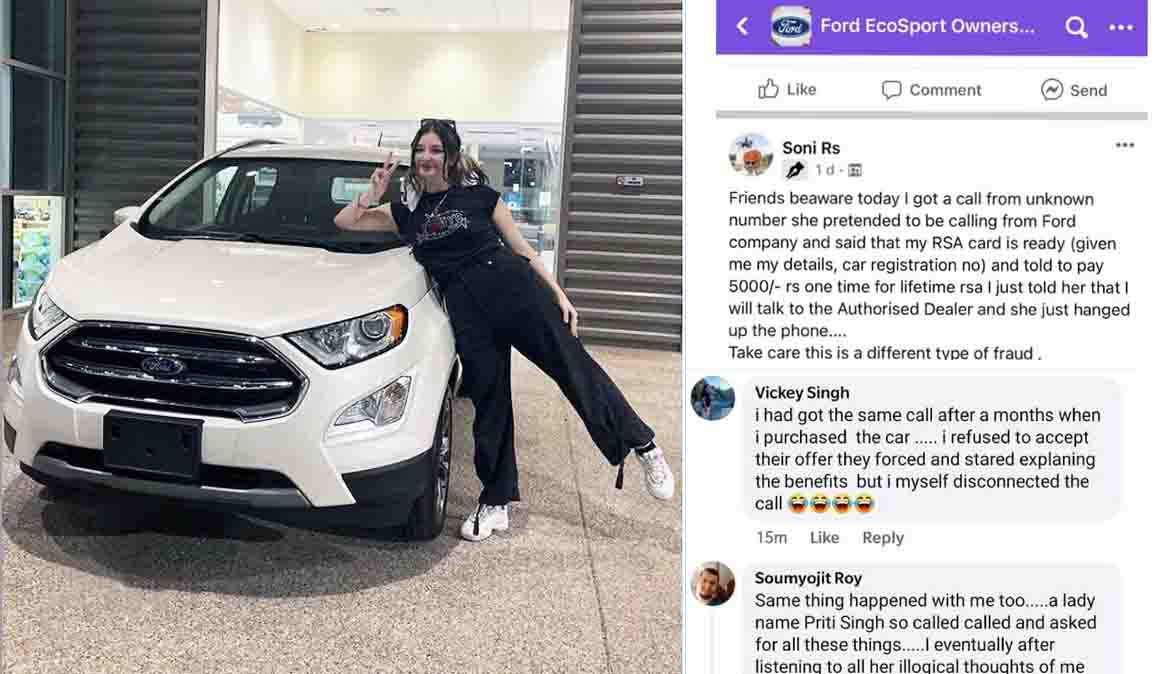 ford ecosport rsa fraud