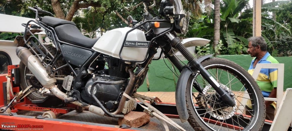 royal enfield chassis breaks