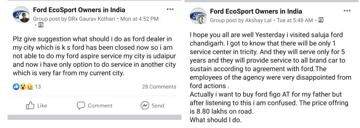 Ford aftersales support reality Car Blog India