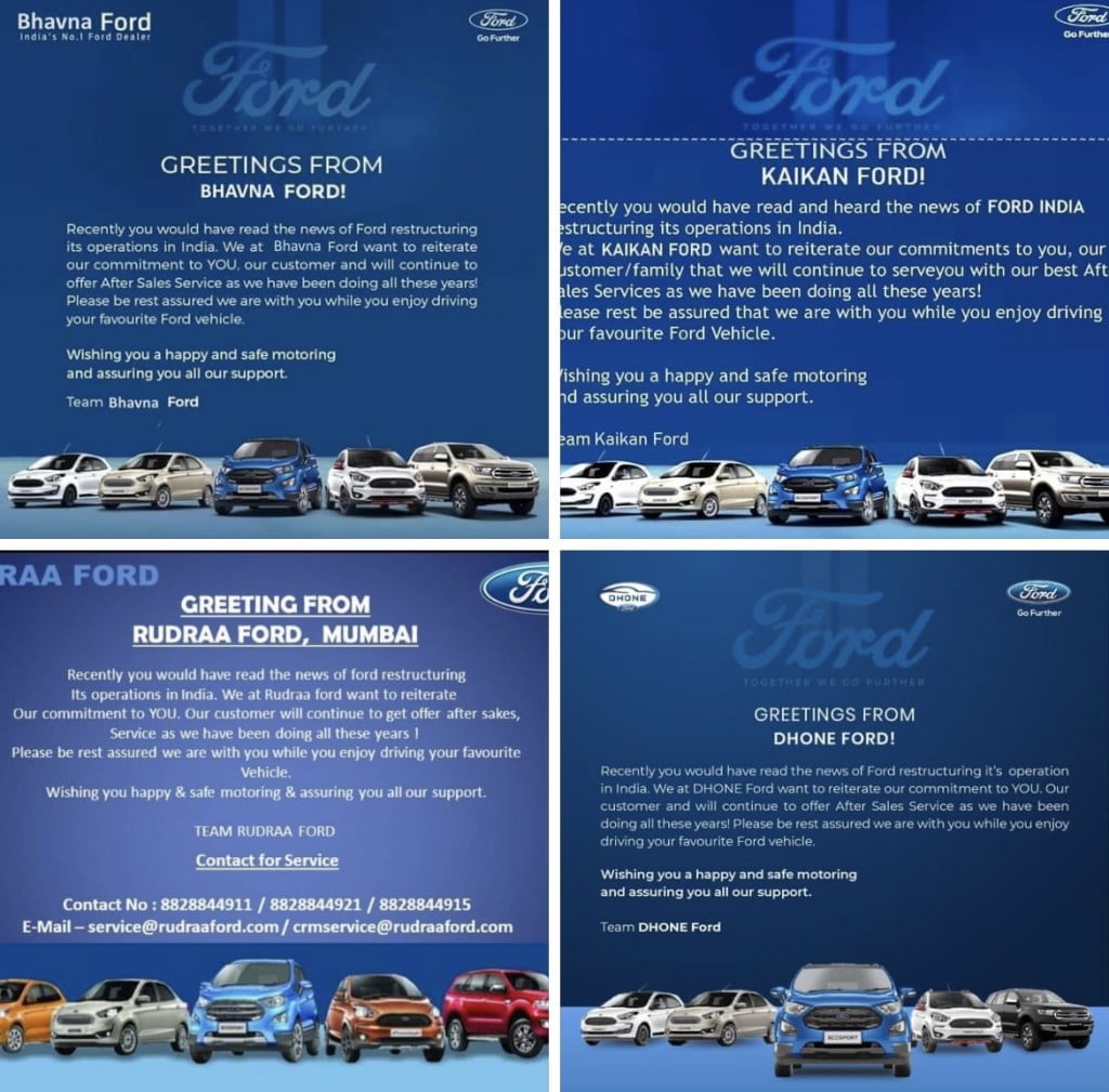 Ford dealerships assure services Car Blog India Ford Dealerships Assure Services