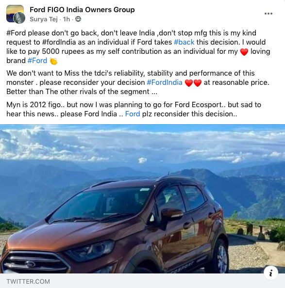Ford india fans quit Car Blog India Ford India Fans Quit