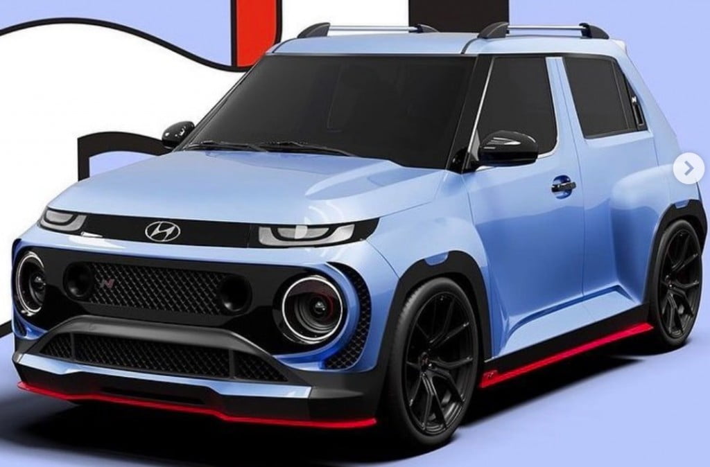 Hyundai Casper N Line SUV Front Three Quarters