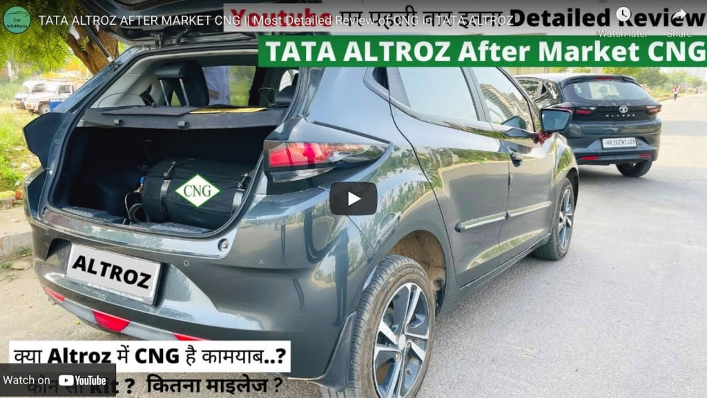 Tata Altroz Aftermarket CNG