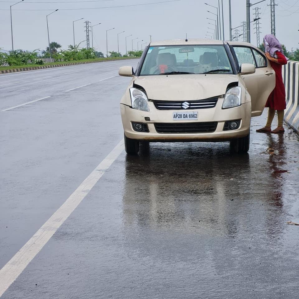 Urban Cruiser Dzire Crash