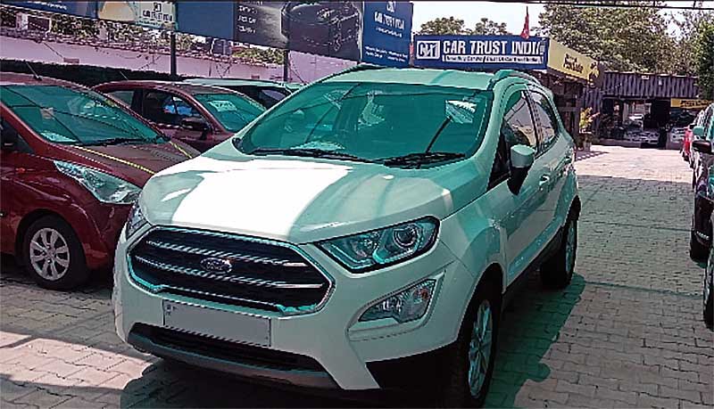 ford ecosport front three quarters