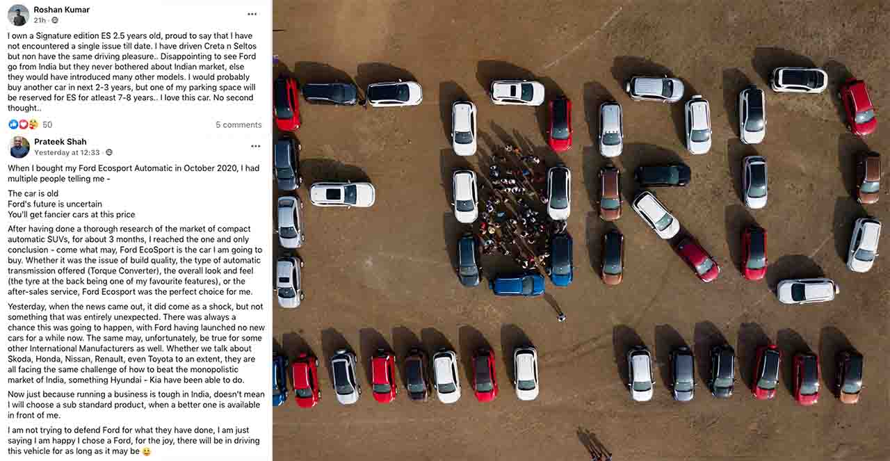 ford ecosport owners support formation