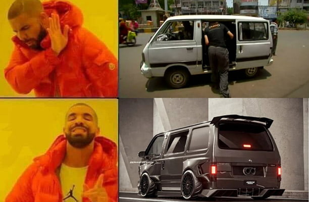 maruti omni best modification kidnapping meme