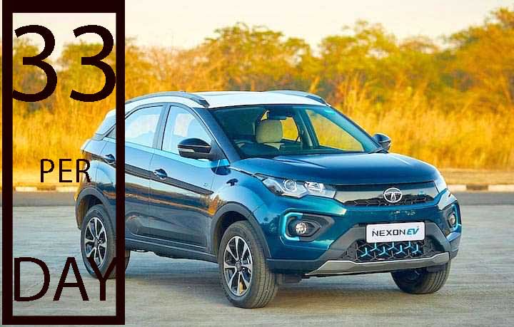 tata nexon sales record