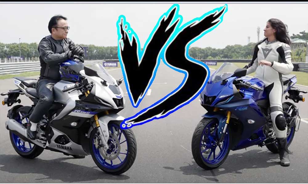 yamaha r15 v4 vs r15m comparison