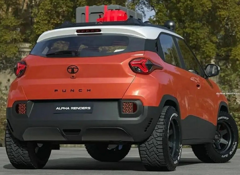 Modified Tata Punch Off-road