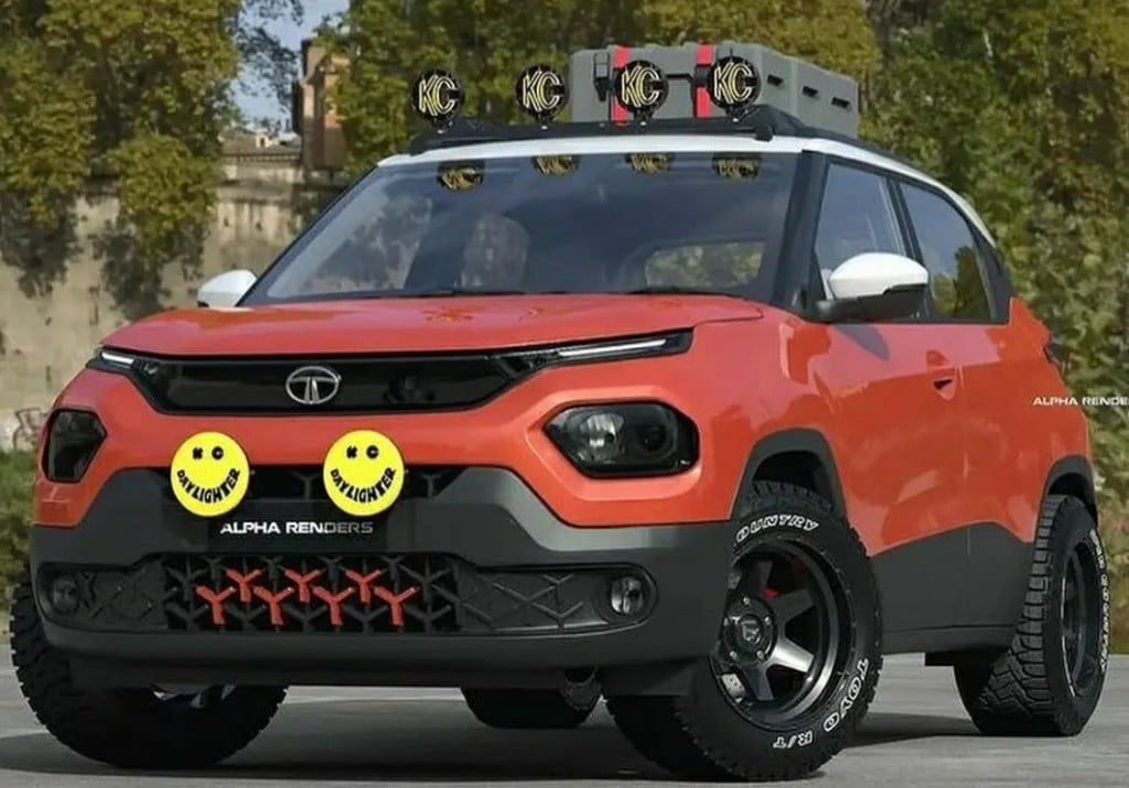 Modified Tata Punch Off-road
