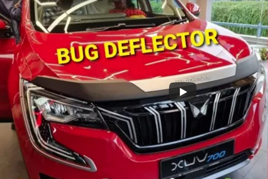 Xuv700 bug deflector accessories Car Blog India Xuv700 Bug Deflector Accessories