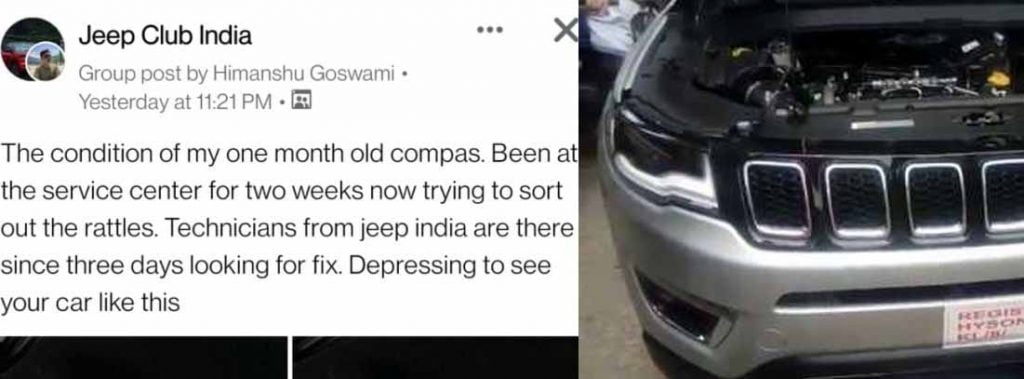 jeep compass problem