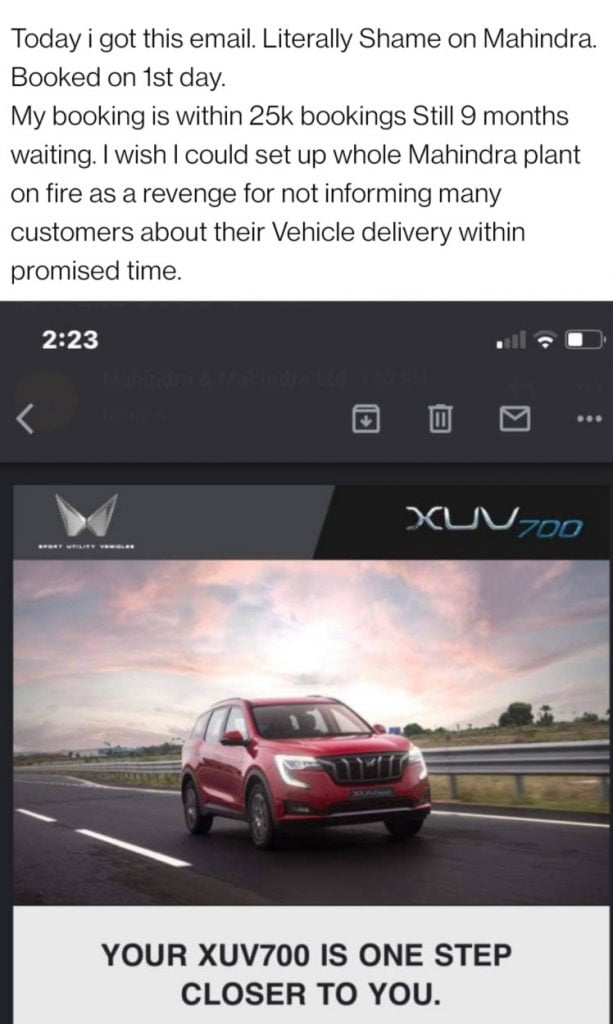 Mahindra XUV700 Buyers Delivery  