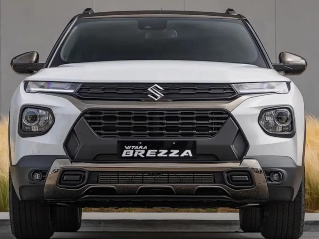 Next-Gen Maruti Brezza Leaked Front