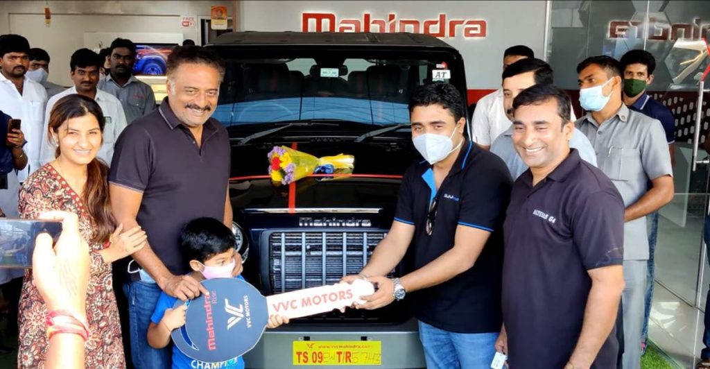 Prakash Raj Mahindra Thar