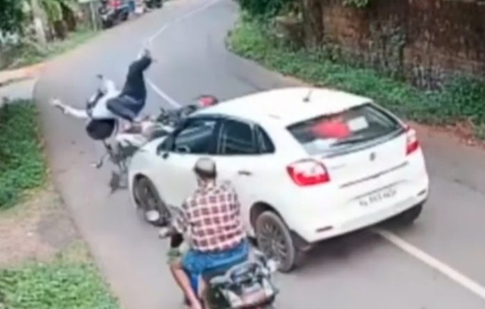 Latest Maruti Baleno and KTM Duke Crash Shows Importance of Safe Riding