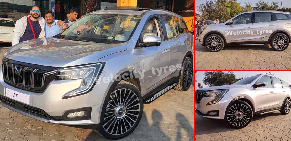 ONLY Mahindra XUV700 With 22inch Alloy Wheels Now on Video! » Car Blog