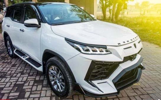 modified toyota fortuner lamborghini urus