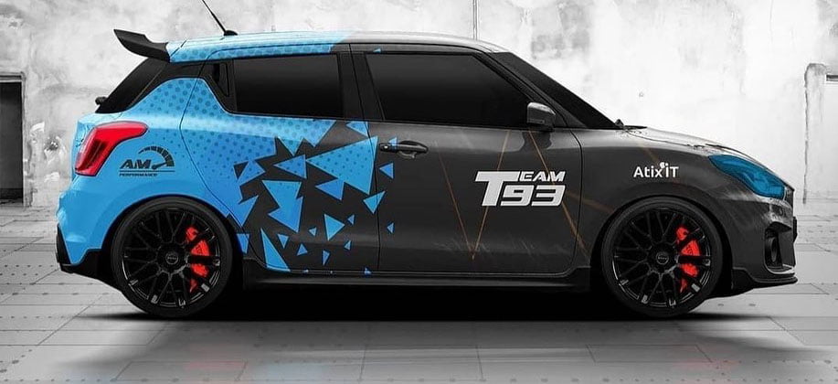 This Maruti Swift Has the Best Wrap Job Ever Car Blog India This Maruti Swift Has the Best Wrap Job Ever