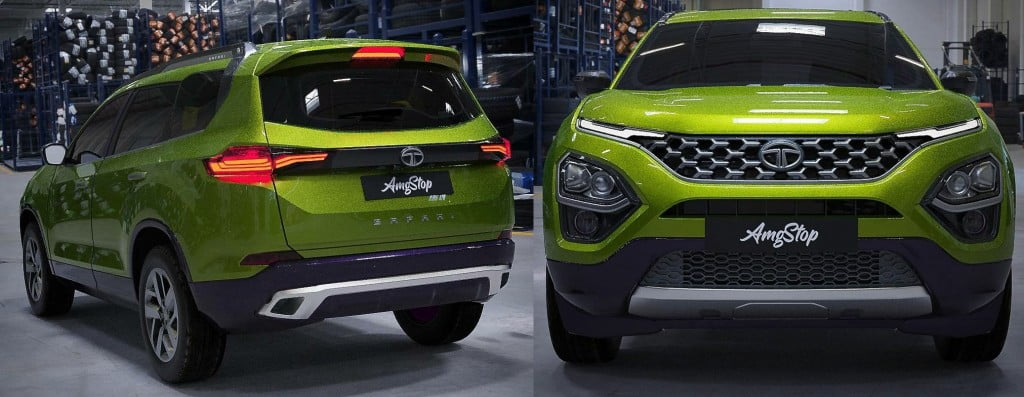 How About This Lime Green Tata Safari?