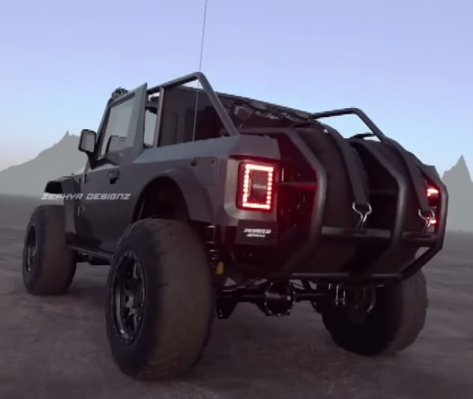 Badass Avatar Mahindra Thar