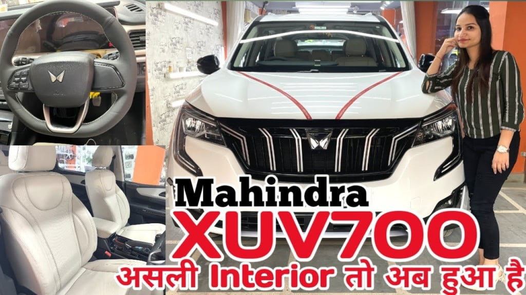 First XUV700 Custom Interior