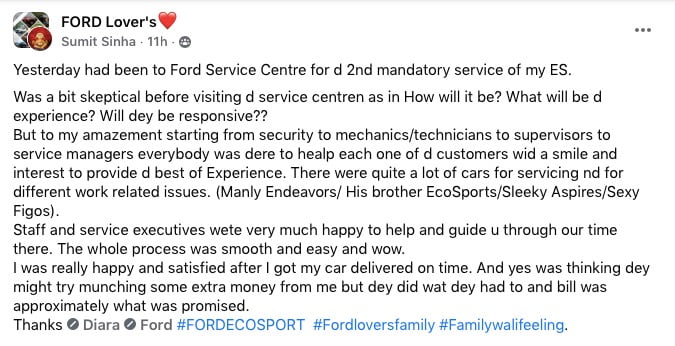 Ford Service Ending Production