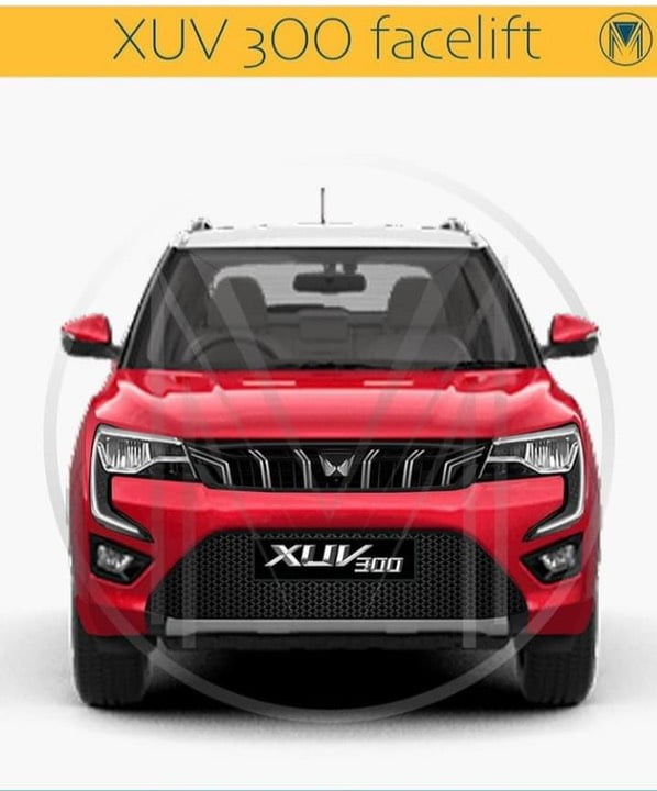 Mahindra XU700-Inspired XUV300 Facelift