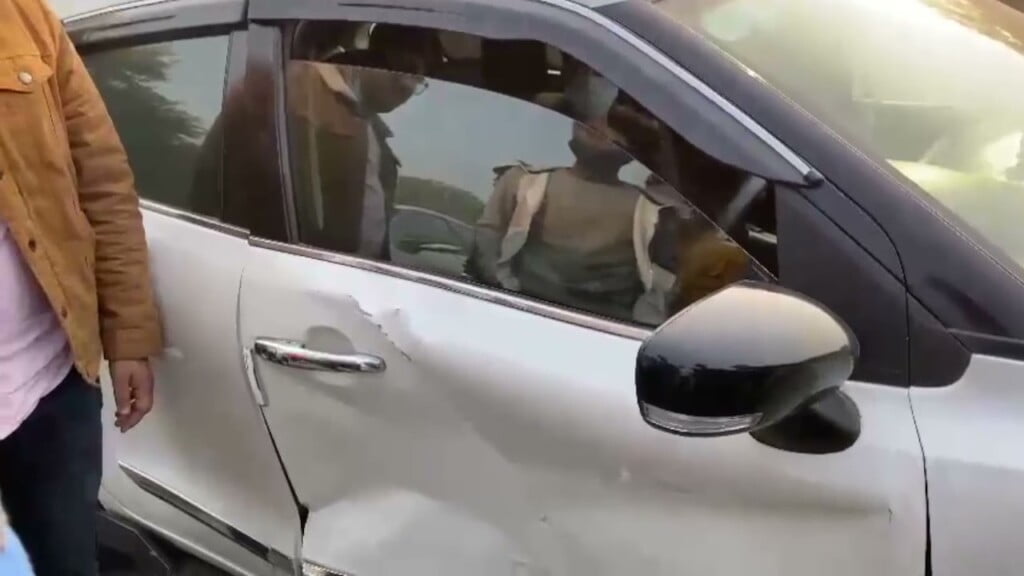 Maruti baleno drift crash Car Blog India Maruti Baleno Drift Crash