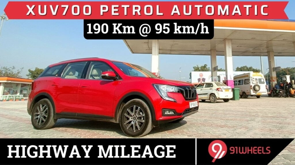 XUV700 Petrol Automatic Mileage
