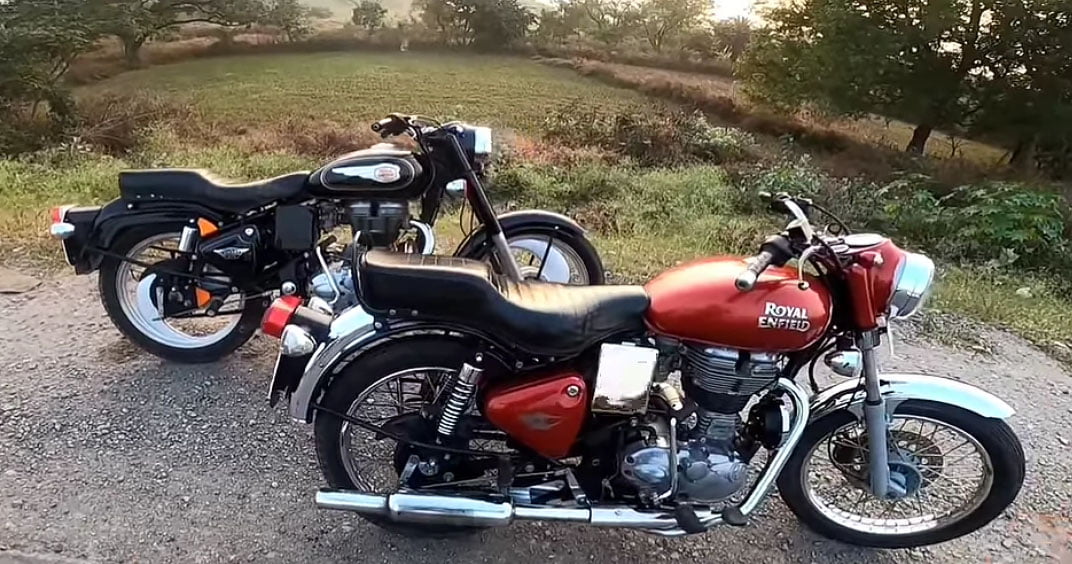 WATCH Bullet Standard 350 Vs Electra 350 In A Highway Race