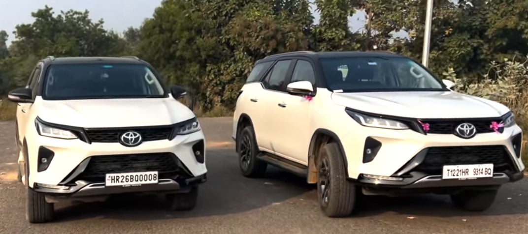 Toyota Fortuner Legender 4X2 Vs Toyota Fortuner 4x4