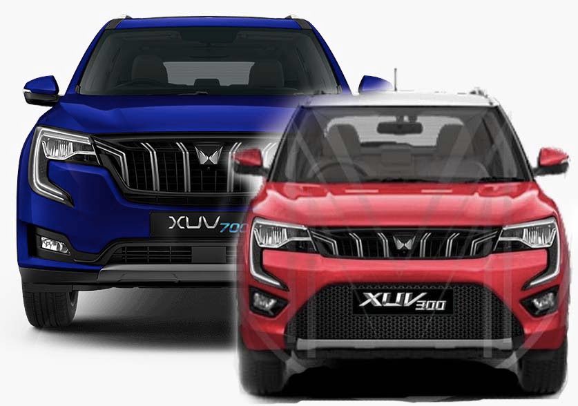 mahindra xuv300 facelift xuv700