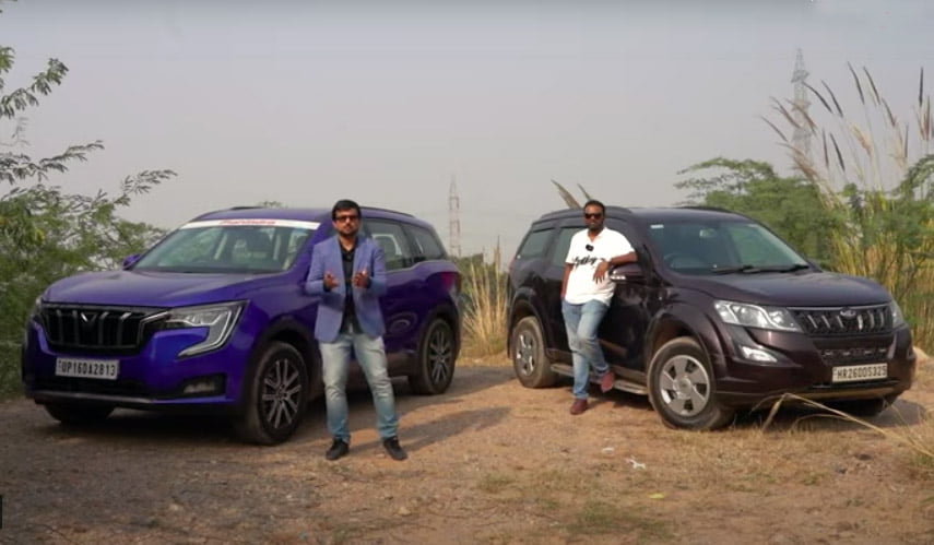 mahindra xuv500 owner checks out xuv700 video