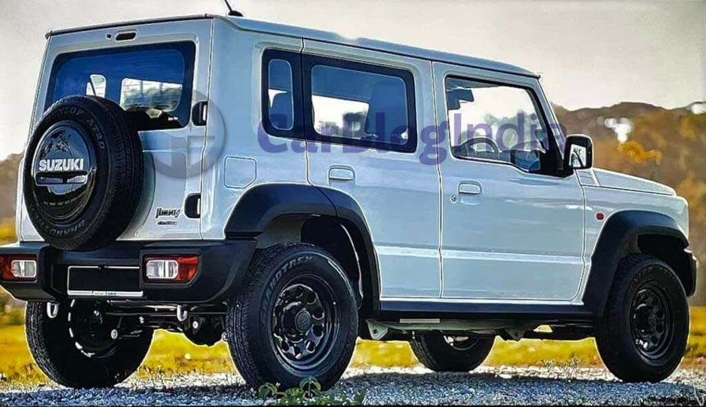 suzuki jimny 5 door leaked image