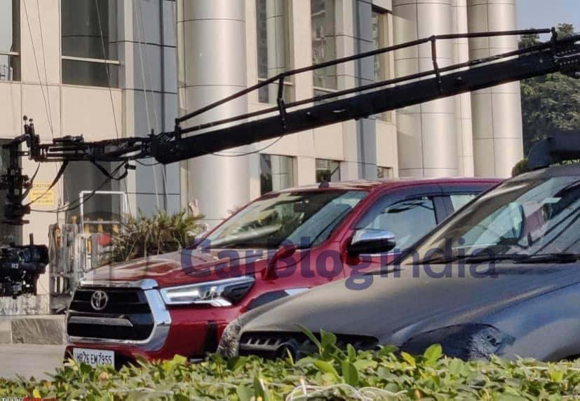 toyota hilux tvc shoot gurgaon front