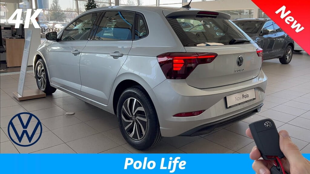 2022 vw polo life walkaround review image rear three quarters