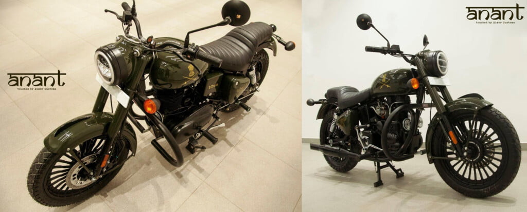 Latest Royal Enfield Modification from Eimor Pays Homage to Indian Army