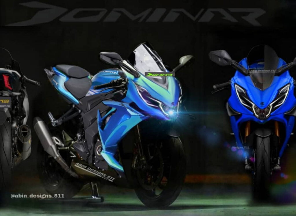 This Fully Faired Bajaj Dominar Concept Looks Like Suzuki Sportsbike