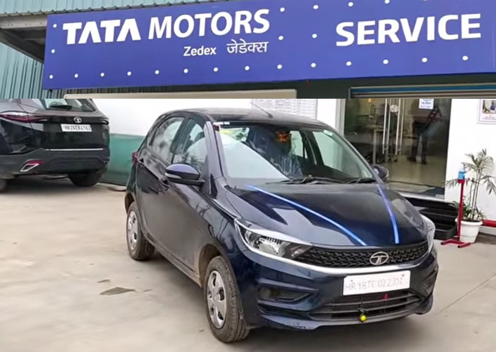 Tata Workshop Quickly Fixes Tata Tiago CNG